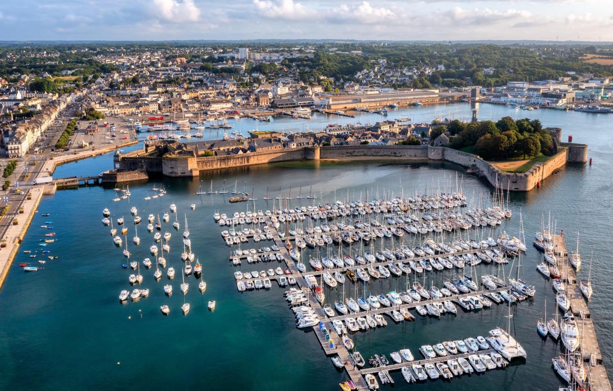 -Le Sentier- Elegant T3 Avec Jardin Proche Mer Concarneau Exterior foto